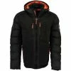 Geographical Norway Doudoune Homme Beachwood 068 Manteaux Couleur Noir -Geographical Norway Soldes 18736692 500 A