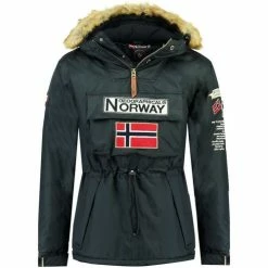 Geographical Norway Parka Homme Barman CO068 Manteaux Couleur Bleu