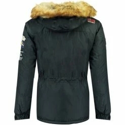 Geographical Norway Parka Homme Barman CO068 Manteaux Couleur Bleu -Geographical Norway Soldes 18736694 500 C