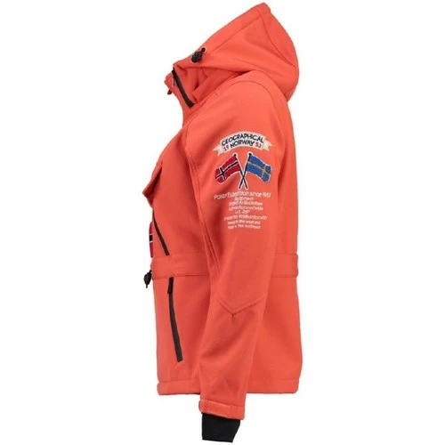 Geographical Norway Softshell Femme Topale 007 Sweats & Polaires Couleur Orange 4 Geographical Norway Softshell Femme Topale 007 Sweats & Polaires Couleur Orange – Image 2