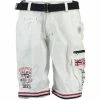 Geographical Norway PACOME Shorts & Bermudas Couleur Blanc -Geographical Norway Soldes 19054344 500 A