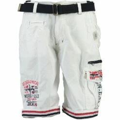 Geographical Norway PACOME Shorts & Bermudas Couleur Blanc