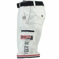 Geographical Norway PACOME Shorts & Bermudas Couleur Blanc -Geographical Norway Soldes 19054344 500 C