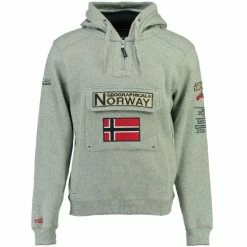 Geographical Norway GYMCLASS Sweats & Polaires Couleur Gris