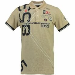 Geographical Norway Polo Homme Kilian T-shirts & Polos Couleur Beige