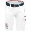 Geographical Norway Bermuda Homme Parodie 063EO Shorts & Bermudas Couleur Blanc -Geographical Norway Soldes 19714729 500 A