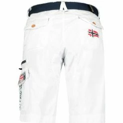 Geographical Norway Bermuda Homme Parodie 063EO Shorts & Bermudas Couleur Blanc -Geographical Norway Soldes 19714729 500 B