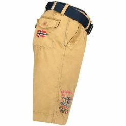 Geographical Norway Bermuda Homme Parodie 063EO Shorts & Bermudas Couleur Beige -Geographical Norway Soldes 19714730 500 C