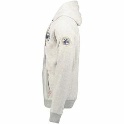 Geographical Norway Sweat Homme Galiator 100EO Sweats & Polaires Couleur Gris -Geographical Norway Soldes 20011820 500 D