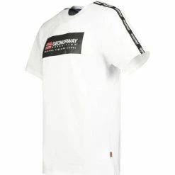 Geographical Norway Tshirt Homme Jathlete T-shirts & Polos Couleur Blanc -Geographical Norway Soldes 20016963 500 C