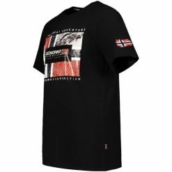 Geographical Norway Tshirt Homme Jeologic T-shirts & Polos Couleur Noir -Geographical Norway Soldes 20016977 500 C