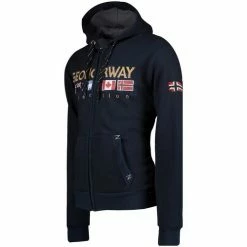 Geographical Norway Sweat Homme Gouky Sweats & Polaires Couleur Bleu -Geographical Norway Soldes 20017401 500 C