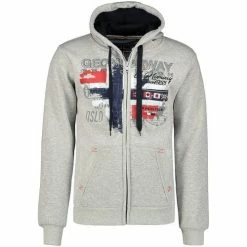Geographical Norway Sweat Homme Getchup Sweats & Polaires Couleur Gris
