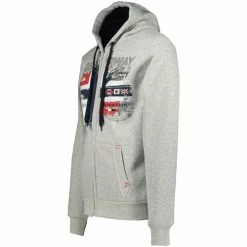 Geographical Norway Sweat Homme Getchup Sweats & Polaires Couleur Gris -Geographical Norway Soldes 20017742 500 C