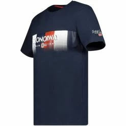 Geographical Norway Tshirt Homme Jobody T-shirts & Polos Couleur Bleu -Geographical Norway Soldes 20023959 500 C