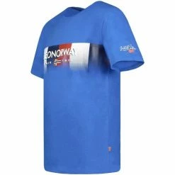 Geographical Norway Tshirt Homme Jobody T-shirts & Polos Couleur Bleu -Geographical Norway Soldes 20023961 500 C