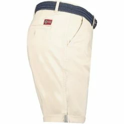 Geographical Norway Bermuda Homme Plageo A319EO Ecru Shorts & Bermudas Couleur Blanc -Geographical Norway Soldes 20033086 500 C