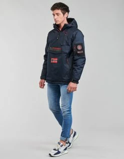 Geographical Norway BARKER Manteaux Couleur Marine 10 Geographical Norway BARKER Manteaux Couleur Marine -Geographical Norway Soldes 20084621 500 C