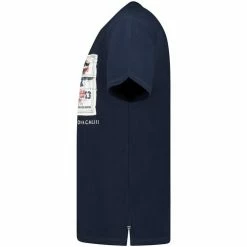 Geographical Norway Tshirt Homme Jiname 415EO T-shirts & Polos Couleur Bleu -Geographical Norway Soldes 20404729 500 C