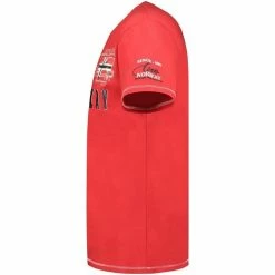 Geographical Norway Tshirt Homme Jason T-shirts & Polos Couleur Rouge -Geographical Norway Soldes 20404871 500 C