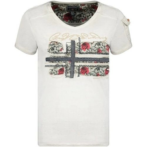 Geographical Norway Tshirt Femme Jepson T-shirts & Polos Couleur Gris 3 Geographical Norway Tshirt Femme Jepson T-shirts & Polos Couleur Gris