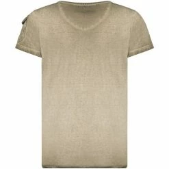 Geographical Norway Tshirt Femme Jepson T-shirts & Polos Couleur Kaki -Geographical Norway Soldes 20404875 500 D