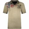 Geographical Norway Polo Homme Kamo 415EO T-shirts & Polos Couleur Kaki
