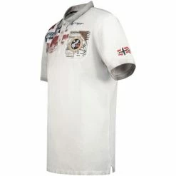 Geographical Norway Polo Homme Kamo 415EO T-shirts & Polos Couleur Gris -Geographical Norway Soldes 20404878 500 C