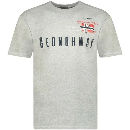 Geographical Norway Tshirt Homme Jason T-shirts & Polos Couleur Gris 3 Geographical Norway Tshirt Homme Jason T-shirts & Polos Couleur Gris