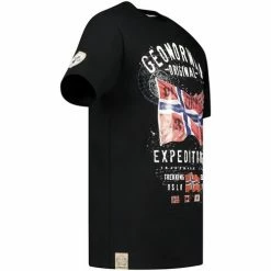 Geographical Norway Tshirt Homme Jitchen 415EO T-shirts & Polos Couleur Noir -Geographical Norway Soldes 20452173 500 B
