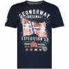 Geographical Norway Tshirt Homme Jitchen 415EO T-shirts & Polos Couleur Bleu 1 Geographical Norway Tshirt Homme Jitchen 415EO T-shirts & Polos Couleur Bleu -Geographical Norway Soldes 20452174 500 A