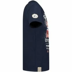 Geographical Norway Tshirt Homme Jitchen 415EO T-shirts & Polos Couleur Bleu -Geographical Norway Soldes 20452174 500 C