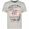 Geographical Norway Tshirt Homme Jitchen 415EO T-shirts & Polos Couleur Gris