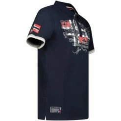 Geographical Norway Polo Homme Kutta T-shirts & Polos Couleur Bleu -Geographical Norway Soldes 20465038 500 B