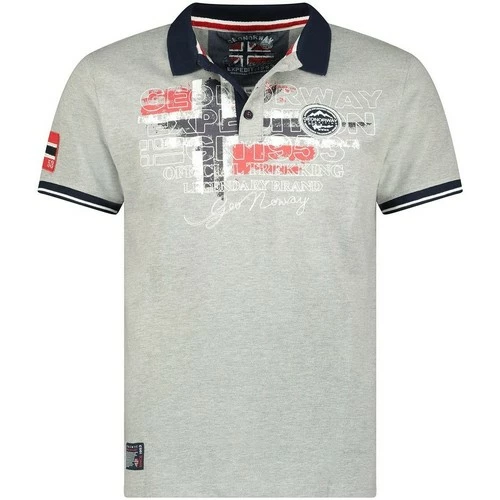 Geographical Norway Polo Homme Kutta T-shirts & Polos Couleur Gris 3 Geographical Norway Polo Homme Kutta T-shirts & Polos Couleur Gris