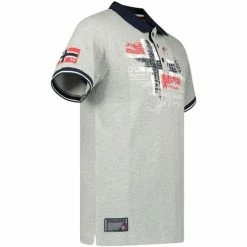 Geographical Norway Polo Homme Kutta T-shirts & Polos Couleur Gris 7 Geographical Norway Polo Homme Kutta T-shirts & Polos Couleur Gris -Geographical Norway Soldes 20465039 500 B