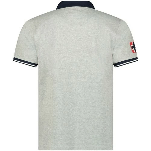 Geographical Norway Polo Homme Kutta T-shirts & Polos Couleur Gris 6 Geographical Norway Polo Homme Kutta T-shirts & Polos Couleur Gris – Image 4