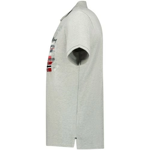 Geographical Norway Polo Homme Ketchup 415EO T-shirts & Polos Couleur Gris 5 Geographical Norway Polo Homme Ketchup 415EO T-shirts & Polos Couleur Gris – Image 3