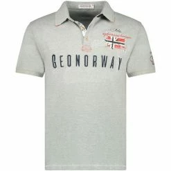 Geographical Norway Polo Homme Kason T-shirts & Polos Couleur Gris