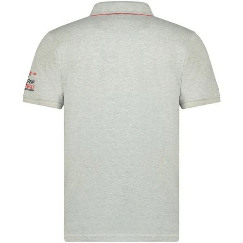Geographical Norway Polo Homme Kason T-shirts & Polos Couleur Gris 6 Geographical Norway Polo Homme Kason T-shirts & Polos Couleur Gris – Image 4