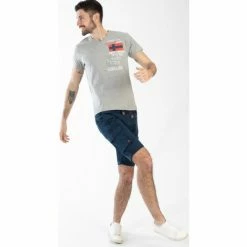 Geographical Norway T-shirt JIXI - col V - imprimé T-shirts & Polos Couleur Gris clair 9 Geographical Norway T-shirt JIXI - col V - imprimé T-shirts & Polos Couleur Gris clair -Geographical Norway Soldes 20534100 500 D