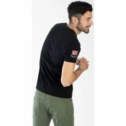 Geographical Norway T-shirt Kudos - col V - imprimé T-shirts & Polos Couleur Noir -Geographical Norway Soldes 20534119 500 C