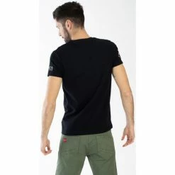 Geographical Norway T-shirt Kudos - col V - imprimé T-shirts & Polos Couleur Noir -Geographical Norway Soldes 20534119 500 D