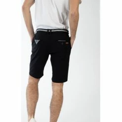 Geographical Norway Bermuda Pablito - 100% coton Shorts & Bermudas Couleur Noir -Geographical Norway Soldes 20534120 500 C
