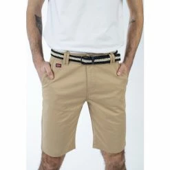 Geographical Norway Bermuda Pablito - 100% coton Shorts & Bermudas Couleur Beige