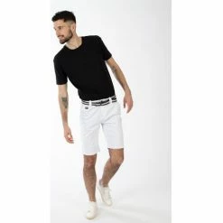 Geographical Norway Bermuda Pablito - 100% coton Shorts & Bermudas Couleur Blanc -Geographical Norway Soldes 20534123 500 D