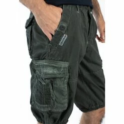 Geographical Norway Bermuda Pablo - 100% coton Shorts & Bermudas Couleur Gris foncé 10 Geographical Norway Bermuda Pablo - 100% coton Shorts & Bermudas Couleur Gris foncé -Geographical Norway Soldes 20534128 500 C