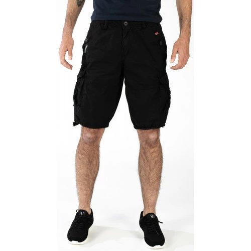 Geographical Norway Bermuda Pablo - 100% coton Shorts & Bermudas Couleur Noir 3 Geographical Norway Bermuda Pablo - 100% coton Shorts & Bermudas Couleur Noir