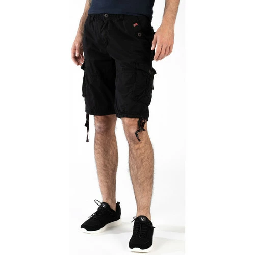 Geographical Norway Bermuda Pablo - 100% coton Shorts & Bermudas Couleur Noir 4 Geographical Norway Bermuda Pablo - 100% coton Shorts & Bermudas Couleur Noir – Image 2