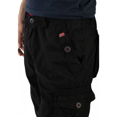 Geographical Norway Bermuda Pablo - 100% coton Shorts & Bermudas Couleur Noir 5 Geographical Norway Bermuda Pablo - 100% coton Shorts & Bermudas Couleur Noir – Image 3